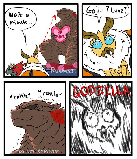 Ruubesz Draw On Twitter Godzilla Funny Godzilla Comics Fun Comics
