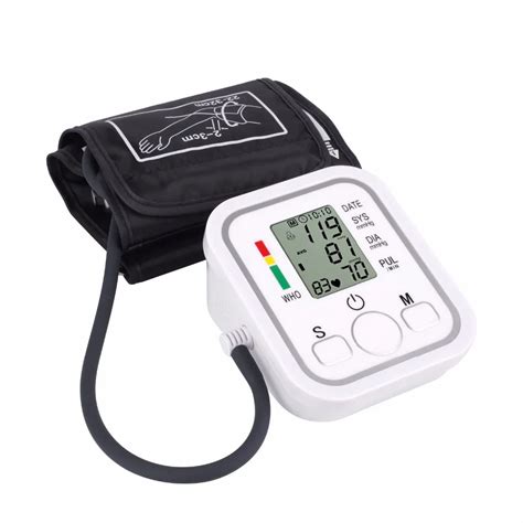 Automatic Digital Upper Arm Blood Pressure Monitor Heart Beat Rate