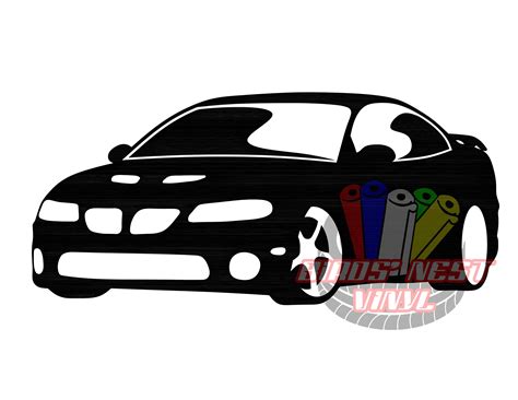 Pontiac Gto Svg Png Silhouette Etsy