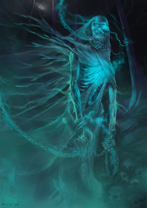 Morbid Fantasy Ghost Horror Concept By Marco Dotti