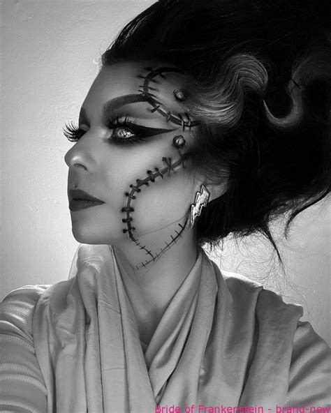 Halloween Makeup Bride Of Frankenstein Brand New Bride Of Frankenstein Makeup Bride Of