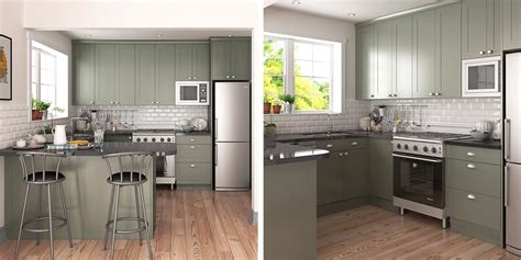 Your kitchen might fit a u shaped kitchen with short tails. Small U Shaped Shaker Kitchen OP17-PVC06- OPPEIN | The ...