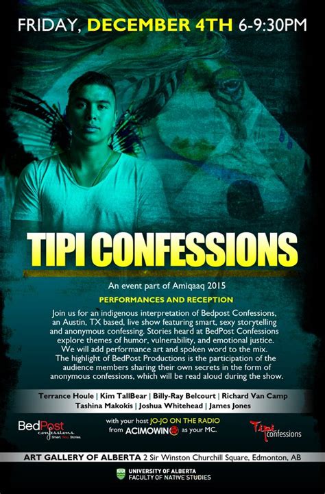 Indigenous Masculinities Tipi Confessions