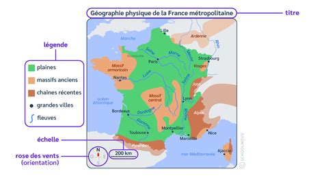 Lire Une Carte Cours Ce2 Histoire Et Géographie Schoolmouv