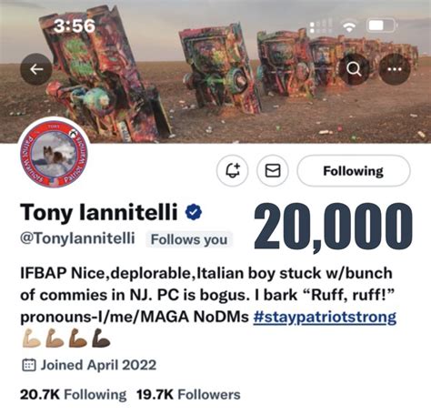 jenny 1776🇺🇸 on twitter rt ilegvm 🇺🇸🇮🇹help push this italian american patriot to 20k he
