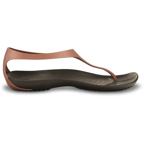 Crocs Crocs Sexi Flip Bronze Espresso N16 Womens Sandal Crocs From Pure Brands Uk Uk