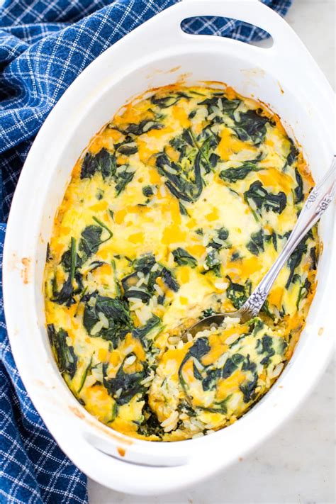 Easy Spinach Rice Casserole Recipe For Freezer Cooking