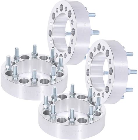 Eccpp 4x 8 Lug 50mm 2 Inch Wheel Spacers Adapters 8x65 To 8x65 916