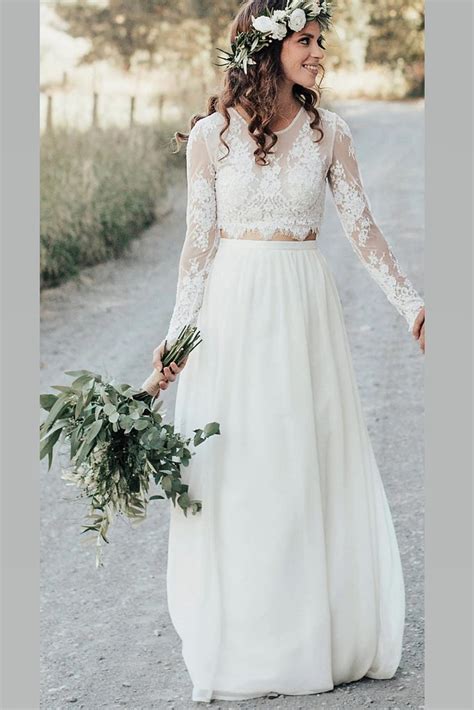 Https://tommynaija.com/wedding/lace Top Long Sleeve Wedding Dress