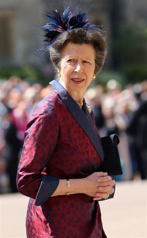 Princess Anne From Prince Harry And Meghan Markles Royal Wedding Day