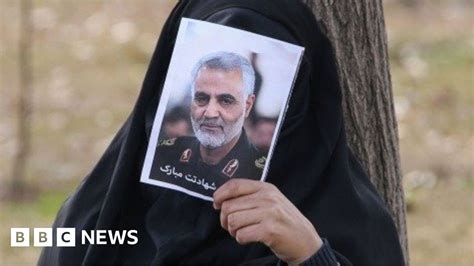 qasem soleimani s death their leaders should be killed bbc news