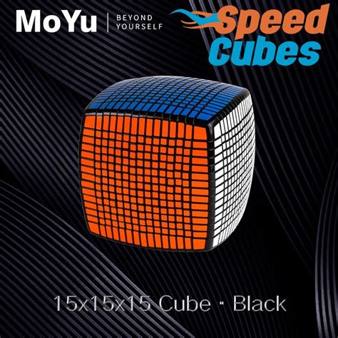 Cubo Rubik 15x15 Moyu Base Negra