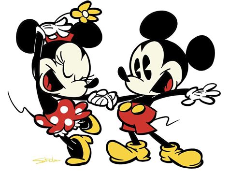 Mickey And Minnie Tattoos Mickey And Minnie Love Baby Mickey Mouse