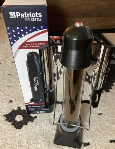 4patriots Sun Kettle Rocket Solar Thermos Cooker Water Heater For Sale