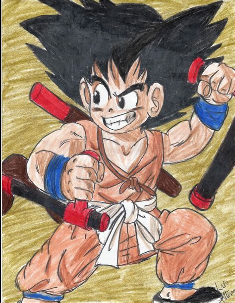 Kid Goku Dragon Ball Fan Art 31052067 Fanpop