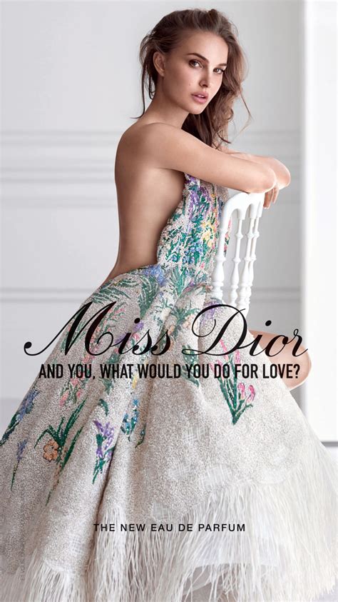 Natalie Portman For Christian Dior Miss Dior Eau De Parfum Fragrance