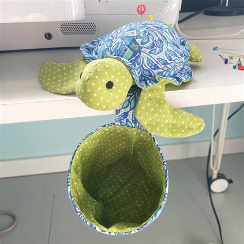 Patterns Organisers Sea Turtle Pin Cushion And Thread Catcher Pattern