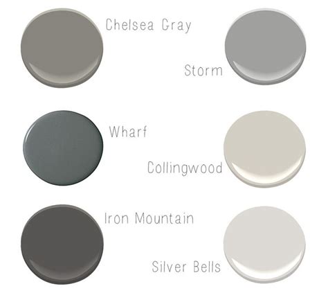 Benjamin moore collingwood oc 28. Chelsea Gray, Benjamin Moore HC-168 Wharf, Serena & Lily ...