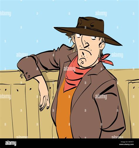Caricature Cowboy Hi Res Stock Photography And Images Alamy