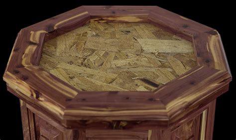 Aromatic Cedar Raised Panel Floor Pedestal Rp203 75600 Roostin