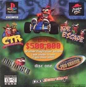 Pizza Hut PlayStation Demo Disc 1999 My Introduction To Crash
