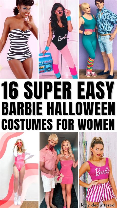 16 super easy barbie halloween costumes for women barbie and ken costume barbie halloween