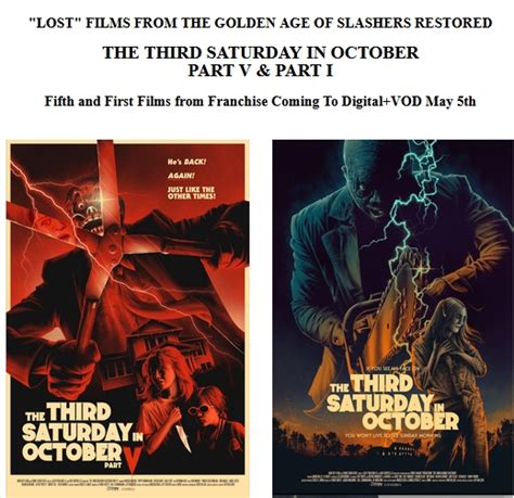 ‘the Third Saturday In October Arrives On Digital Vod May 5 Onvideo