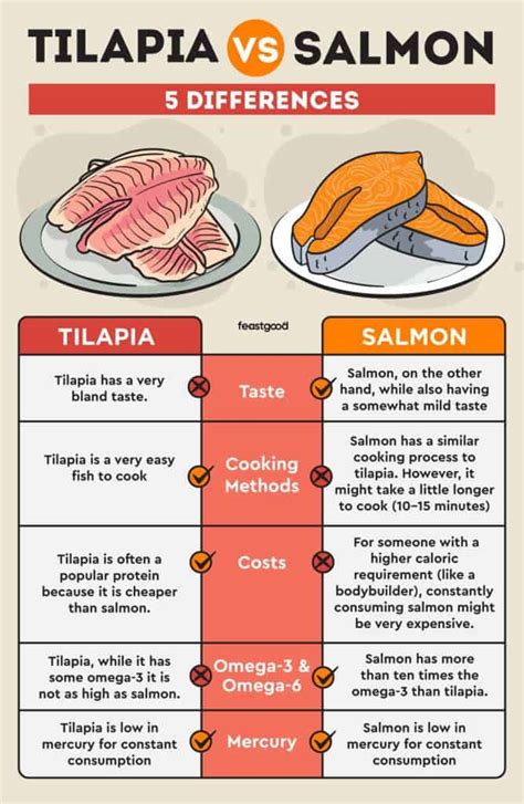 Tilapia Vs Salmon 5 Differences And Which Is Better