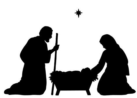 Free Manger Silhouette Cliparts Download Free Manger Silhouette