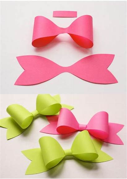Bow Origami Paper Bows Diy Crafts Wrapping