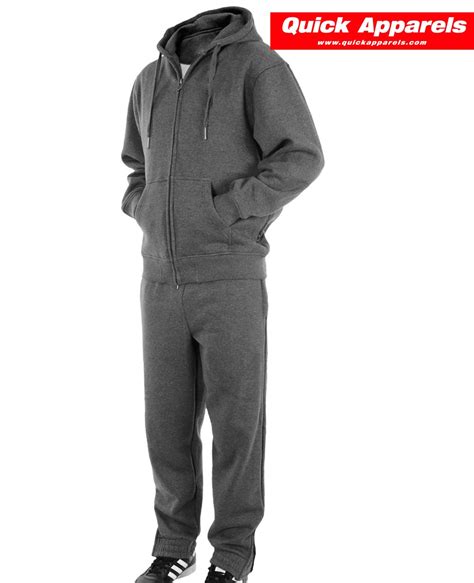 Buy cheap designer mens sweat suits in bulk here at dhgate.com. Men Zipper Sweat Suit in Charcoal