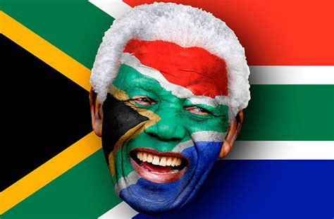 Nelson Mandela Lœuvre Monumentale Dun Symbole Légendaire Africa