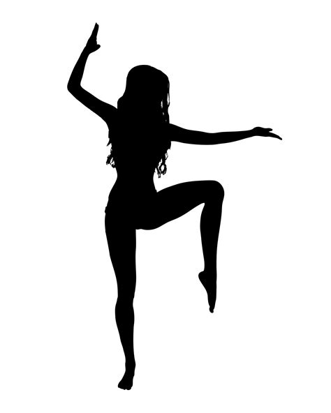 Woman Dancing Silhouette Free Stock Photo Public Domain Pictures