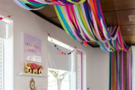 8 Amazing Ways To Decorate At Parties Using Crepe Paper Streamers In