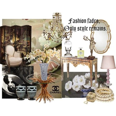 Coco Chanel Living Room By Skimbaco On Polyvore Decor Decorating