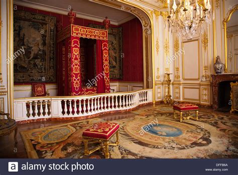 My bedroom in louis xiv style. The bedroom of Louis XIV in Chateau de Chambord in the ...