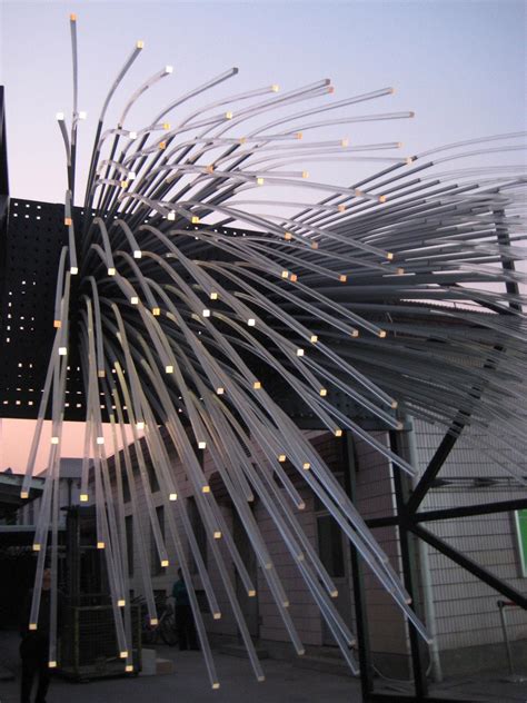 Production Of Heatherwick Studios Seed Cathedral Uk Pavilion For
