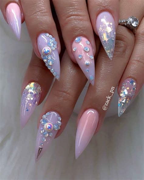 90 Best Stiletto Nails Art Designs For You Howlifestyles