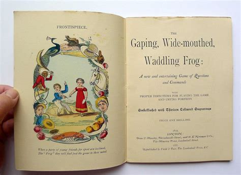 The Gaping Wide Mouthed Waddling Frog The Leadenhall Press Series Of