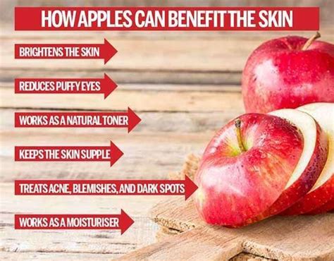 Benefits Of Apple For The Skin