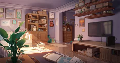 Anime Room Hd Wallpaper By