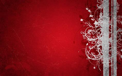 Wallpaper Digital Art Abstract Minimalism Red Background Simple