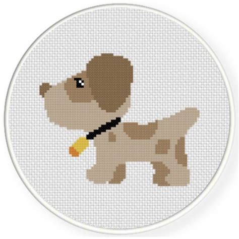 707 results for cross stitch patterns dog. Cute Brown Dog Cross Stitch Pattern - Daily Cross Stitch
