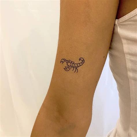 Female Scorpio Tattoo Designs
