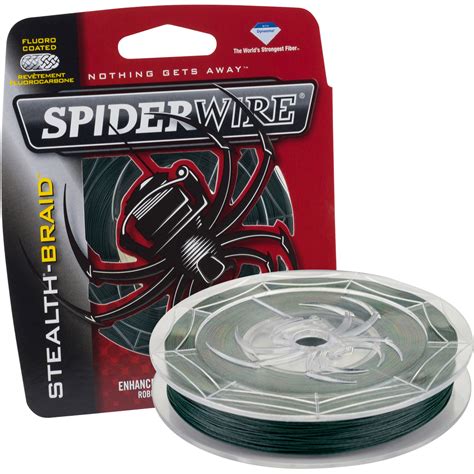 Spiderwire Stealth Green Camo Braid Fishing Accessories Sports