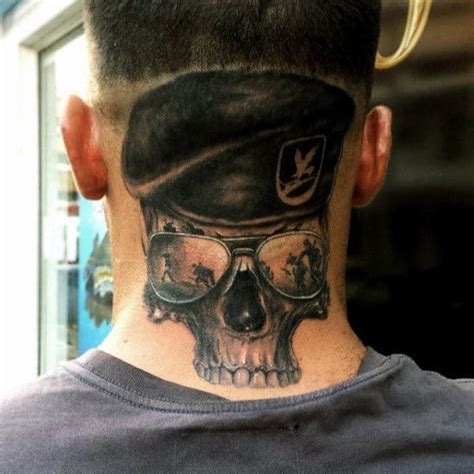 Funky cool men show outstanding compass tattoo on upper back. Top 101 Best Military Tattoo Ideas - 2020 Inspiration Guide