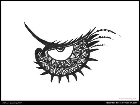 Tribal Eye By Quaddles Roost On Deviantart