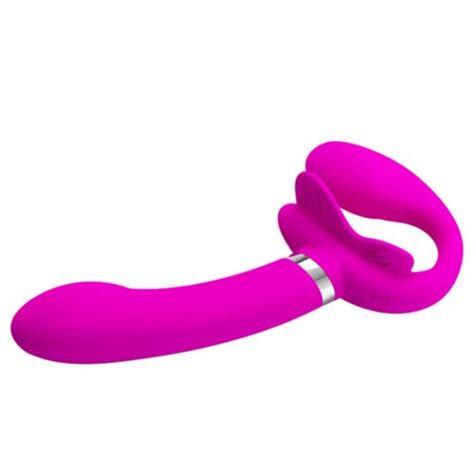 Sex Toys Women Pegging Vibrating Strapless Strap On G Spot Dildo Dong