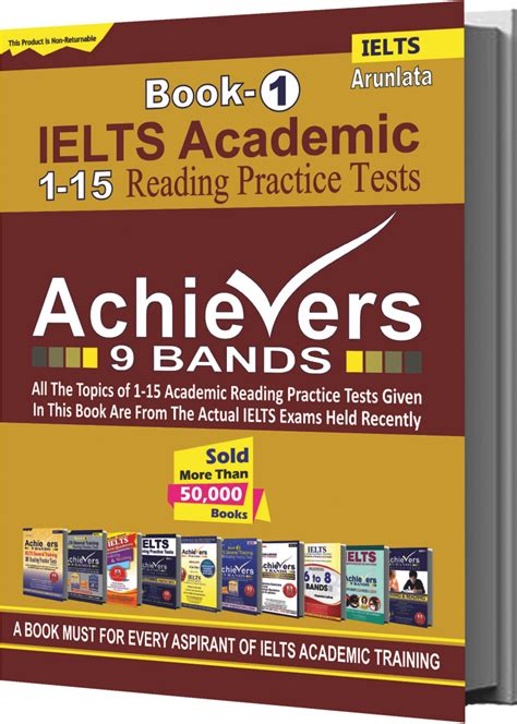 Ielts Academic Training Book 1 Achievers 9 Bands