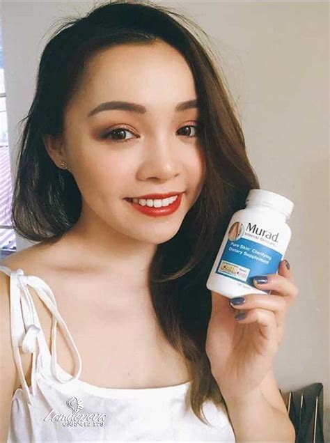 Review Viên Uống Trị Mụn Murad Pure Skin Clarifying Dietary Supplement